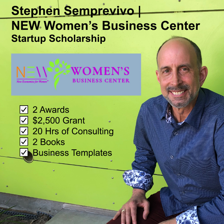 Stephen Semprevivo NEW Women's Business Center Startup Scholarship